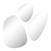 Abber Teil Зеркало 109,8x110,5 см, с подсветкой по периметру и бесконтактным выключателем, цвет:хром AG6503S