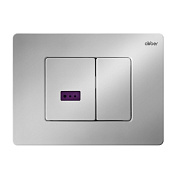 Abber Кнопка смыва для инсталляции, сенсорная, нержавеющая сталь, цвет: хром AC0122S