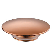 Abber Накладка на слив для ванны, цвет: розовое золото AB0008RG