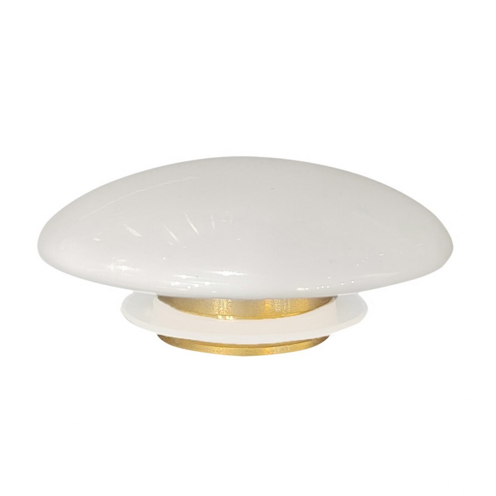 Abber Накладка на слив для раковины, цвет: белый матовый AC0014