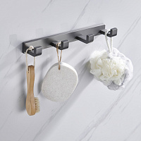 Abber Westen Крючок для полотенца 4 шт, подвесной, цвет: никель AA1751NG