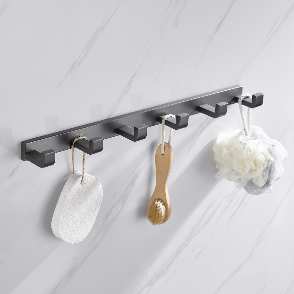 Abber Westen Крючок для полотенца 6 шт, подвесной, цвет: никель AA1752NG