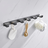 Abber Westen Крючок для полотенца 6 шт, подвесной, цвет: никель AA1752NG