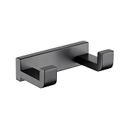 Abber Westen Крючок для полотенца двойной, подвесной, цвет: никель AA1750NG