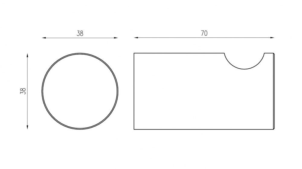 Abber Osten 316 Крючок для полотенца, подвесной, цвет: нержавеющая сталь AA1849BST