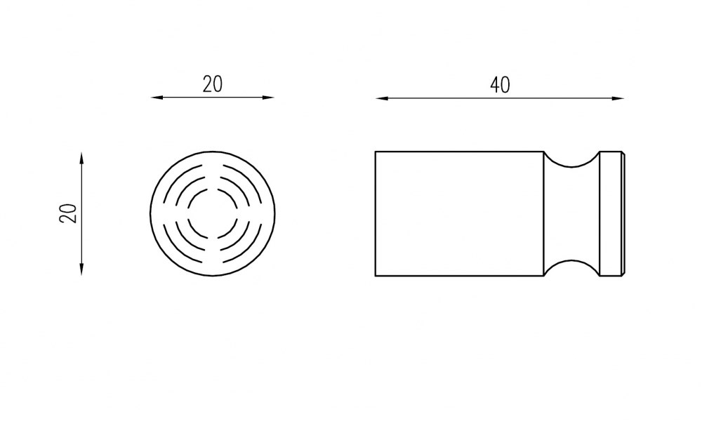 Abber Osten 316 Крючок для полотенца, подвесной, цвет: нержавеющая сталь AA1850BST