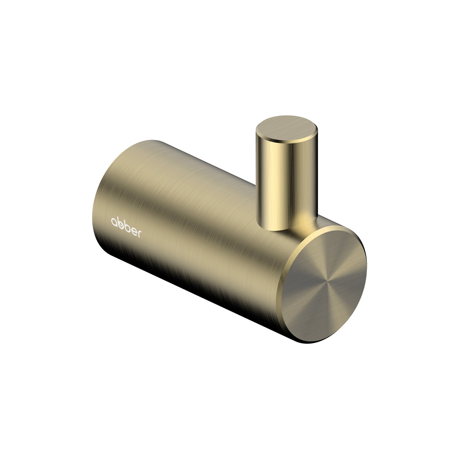 Abber Osten 316 Крючок для полотенца, подвесной, цвет: золото брашированное AA1851BG