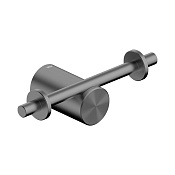 Abber Osten 316 Крючок для полотенца двойной, подвесной, цвет: оружейная сталь AA1852BGG