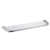 Abber Nord Полка стеклянная 49,5x12,5 см, подвесная, матовое стекло, цвет: сатин AA1555SP