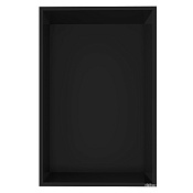 Abber Nischen Полка встраиваемая в нишу 30x12x46h см, цвет: черный матовый AN3001MB