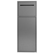 Abber Nischen Полка встраиваемая в нишу 23x13x60h см, цвет: нержавеющая сталь AN3008BST