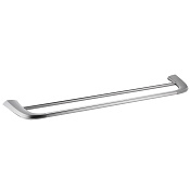 Abber Nord Полотенцедержатель двойной 60 см, подвесной, цвет: сатин AA1553SP