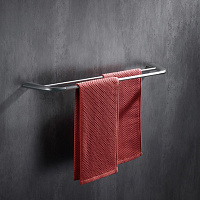 Abber Nord Полотенцедержатель двойной 60 см, подвесной, цвет: сатин AA1553SP