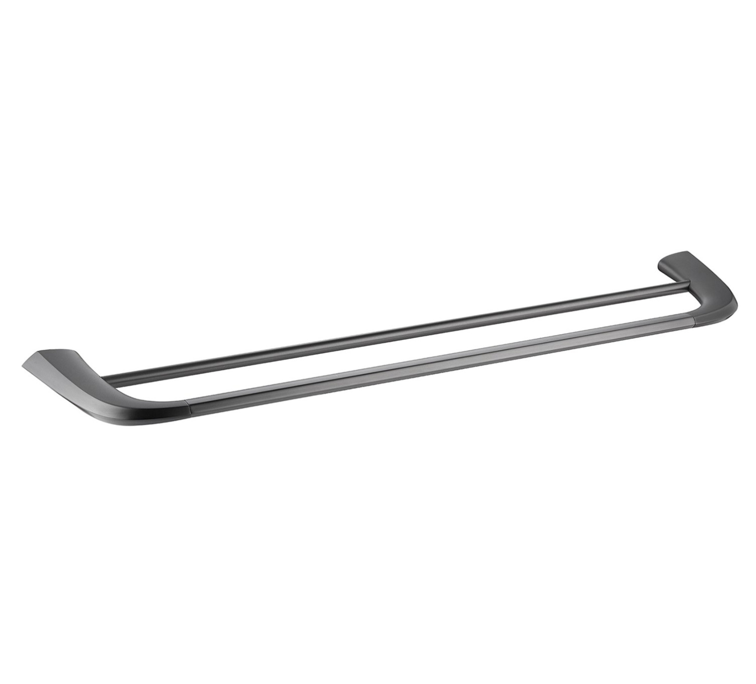 Abber Nord Полотенцедержатель двойной 60 см, подвесной, цвет: никель AA1553NG