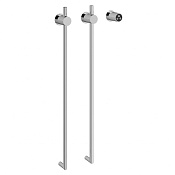 Abber Charme Полотенцесушитель электрический 34,5x80h см, цвет: хром AH4002