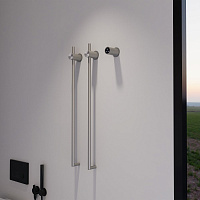 Abber Charme Полотенцесушитель электрический 34,5x80h см, цвет: нержавеющая сталь AH4002BST