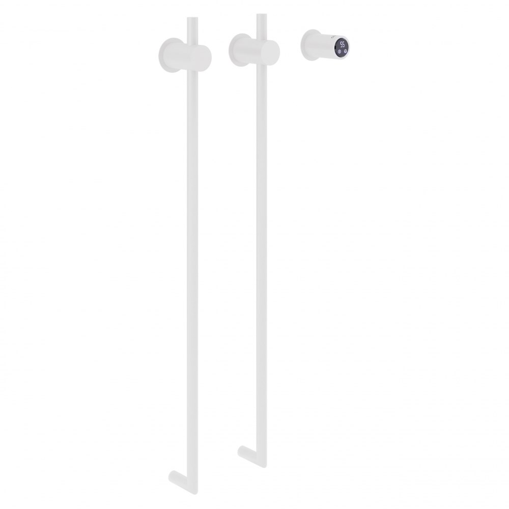 Abber Charme Полотенцесушитель электрический 34,5x80h см, цвет: белый матовый AH4002MW