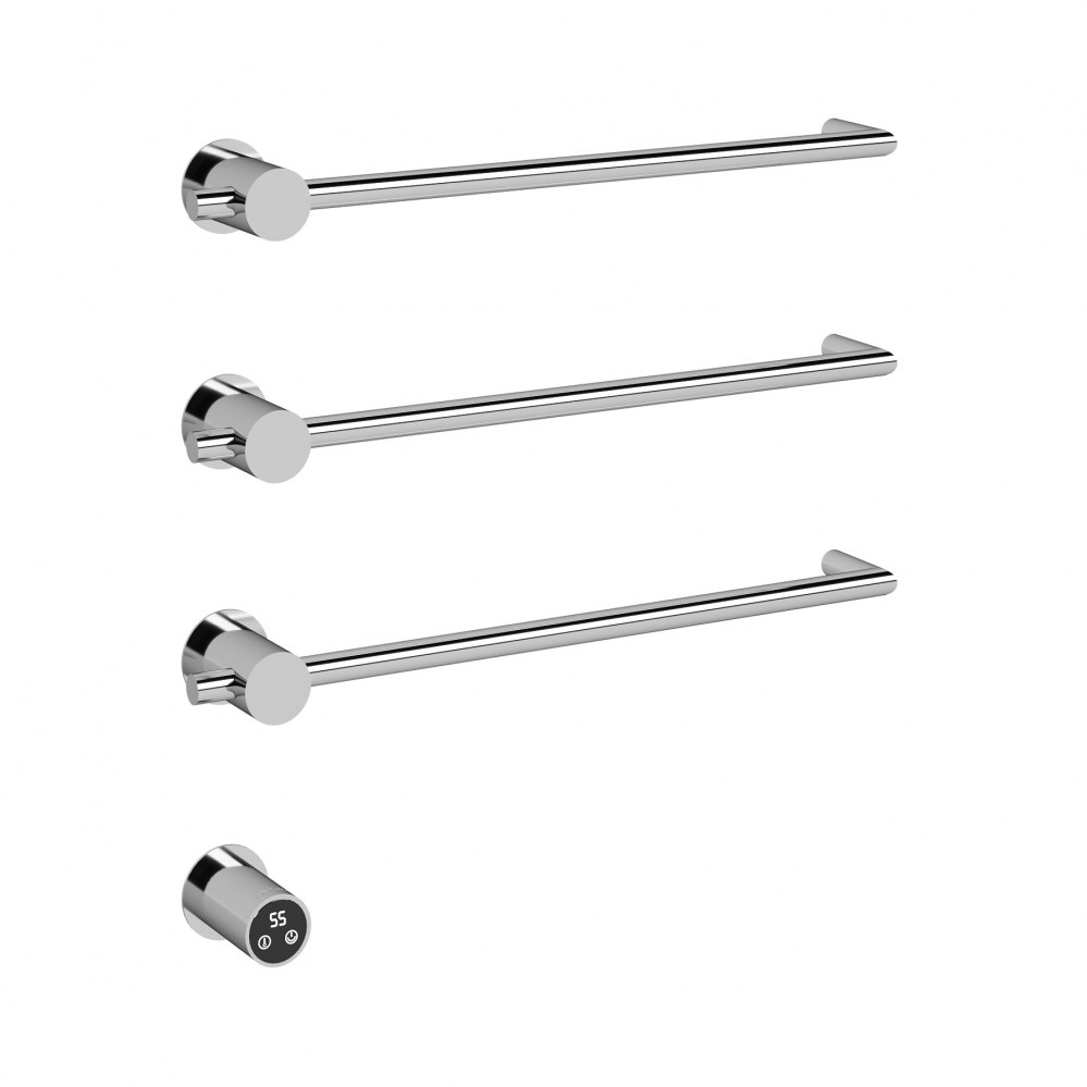 Abber Charme Полотенцесушитель электрический 52,5x49,5h см, цвет: хром AH4003