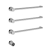 Abber Charme Полотенцесушитель электрический 52,5x49,5h см, цвет: хром AH4003