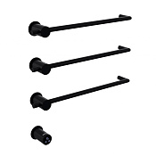 Abber Charme Полотенцесушитель электрический 52,5x49,5h см, цвет: черный матовый AH4003MB