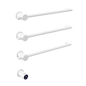 Abber Charme Полотенцесушитель электрический 52,5x49,5h см, цвет: белый матовый AH4003MW