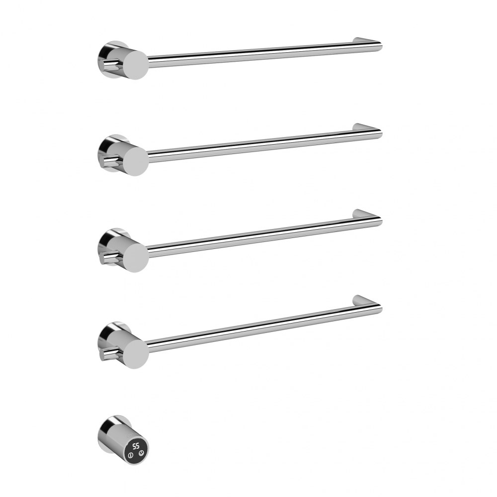 Abber Charme Полотенцесушитель электрический 52,5x64,5h см, цвет: хром AH4004