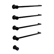 Abber Charme Полотенцесушитель электрический 52,5x64,5h см, цвет: черный матовый AH4004MB