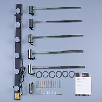 Abber Charme Полотенцесушитель электрический 52,5x79,5h см, цвет: хром AH4005