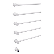 Abber Charme Полотенцесушитель электрический 52,5x79,5h см, цвет: белый матовый AH4005MW