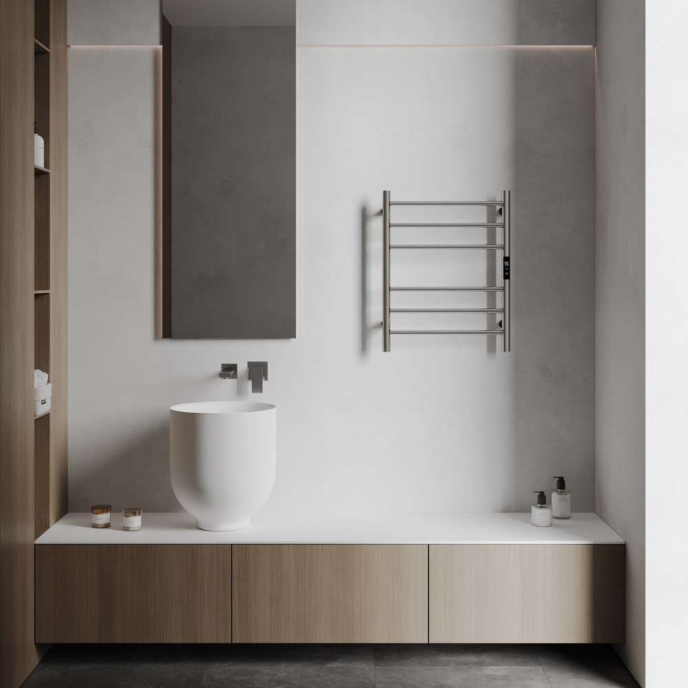 Abber Standard Полотенцесушитель электрический 50x63h см, цвет: хром AH4606