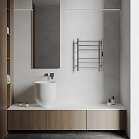 Abber Standard Полотенцесушитель электрический 50x63h см, цвет: хром AH4606