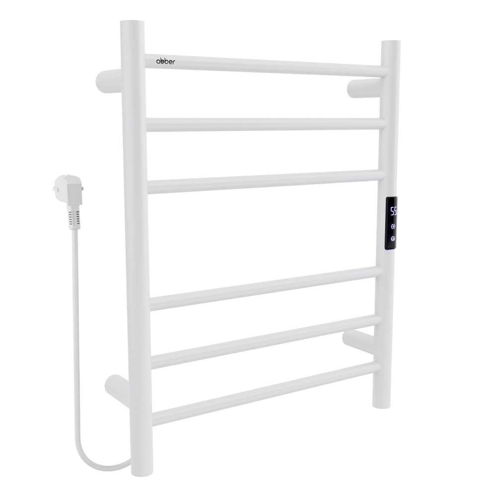 Abber Standard Полотенцесушитель электрический 50x63h см, цвет: белый матовый AH4606MW