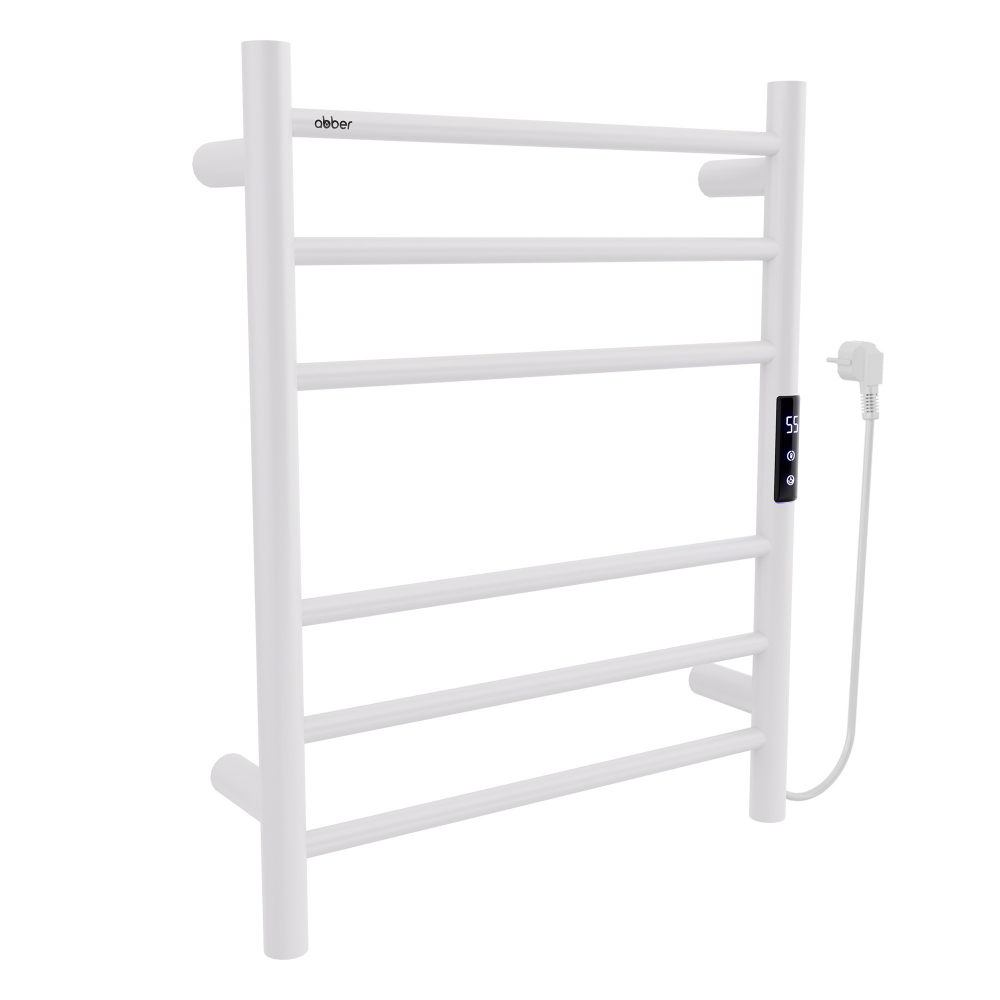Abber Standard Полотенцесушитель электрический 50x63h см, цвет: белый матовый AH4606MW