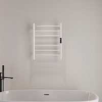 Abber Standard Полотенцесушитель электрический 50x63h см, цвет: белый матовый AH4606MW