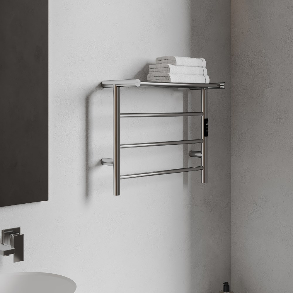 Abber Standard Полотенцесушитель электрический 60x50h см, цвет: хром AH4614