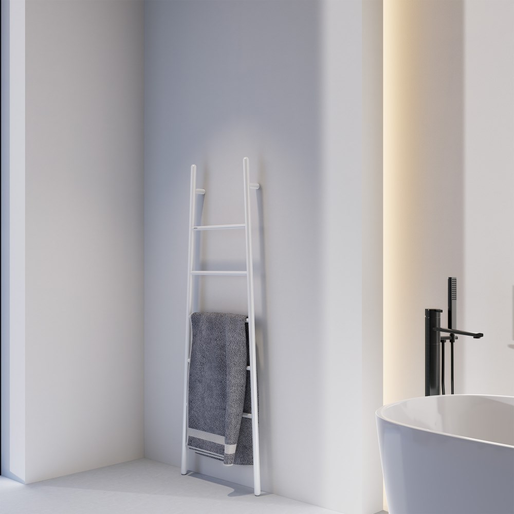 Abber Treppe Полотенцесушитель электрический 53x152h см, цвет: белый матовый AH4705MW