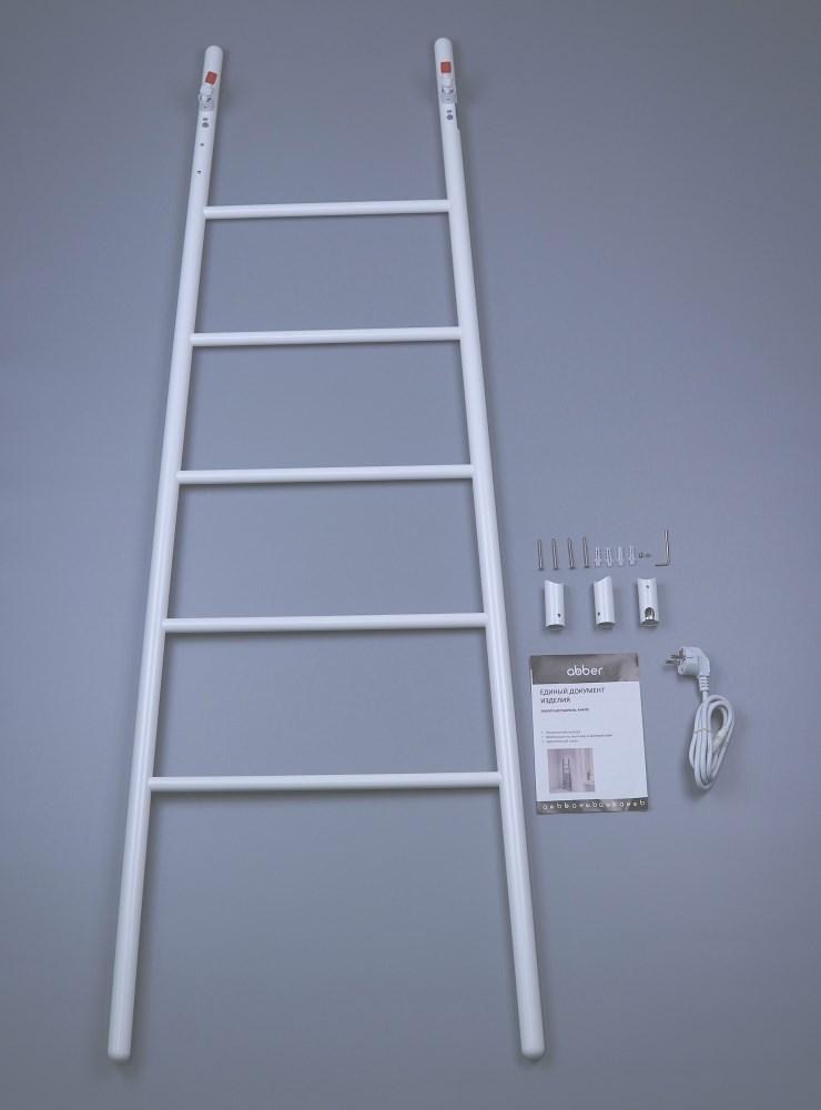 Abber Treppe Полотенцесушитель электрический 53x152h см, цвет: белый матовый AH4705MW