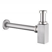 Abber Сифон для раковины латунный, цвет: сатин AF0031SP