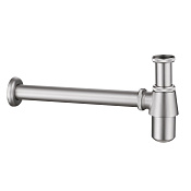 Abber Сифон для раковины латунный, цвет: сатин AF0032SP