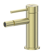 Abber Wasser Kreis 316 Смеситель для биде, без д/к, длина излива 12 см, цвет: золото брашированное AF8124BG