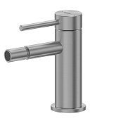 Abber Wasser Kreis 316 Смеситель для биде, без д/к, длина излива 12 см, цвет: оружейная сталь AF8124BGG