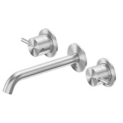 Abber Wasser Kreis 316 Смеситель для раковины встраиваемый, внешняя часть, цвет: нержавеющая сталь AF81123BST-L