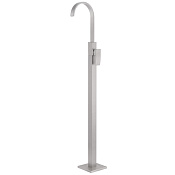 Abber Wasserfall Смеситель для раковины напольный, с внутренней частью, дл. излива 24см, цвет: сатин AF8640SP