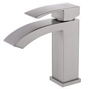 Abber Wasserfall Смеситель для раковины, без д/к, длина излива 16 см, цвет: сатин AF8610SP