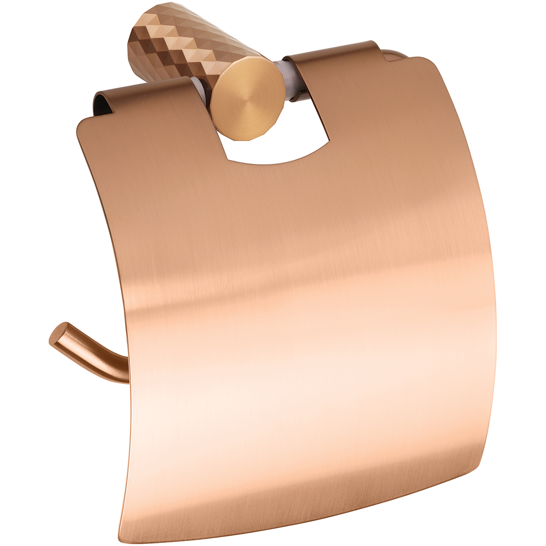 Bemeta Copra Держатель туалетной бумаги закрытый, подвесной, цвет: матовая медь 176112012
