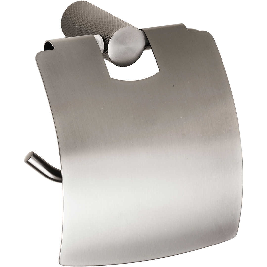 Bemeta Grino Держатель туалетной бумаги закрытый, подвесной, цвет: графит 173112012