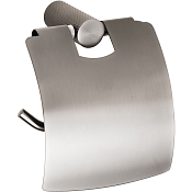 Bemeta Grino Держатель туалетной бумаги закрытый, подвесной, цвет: графит 173112012