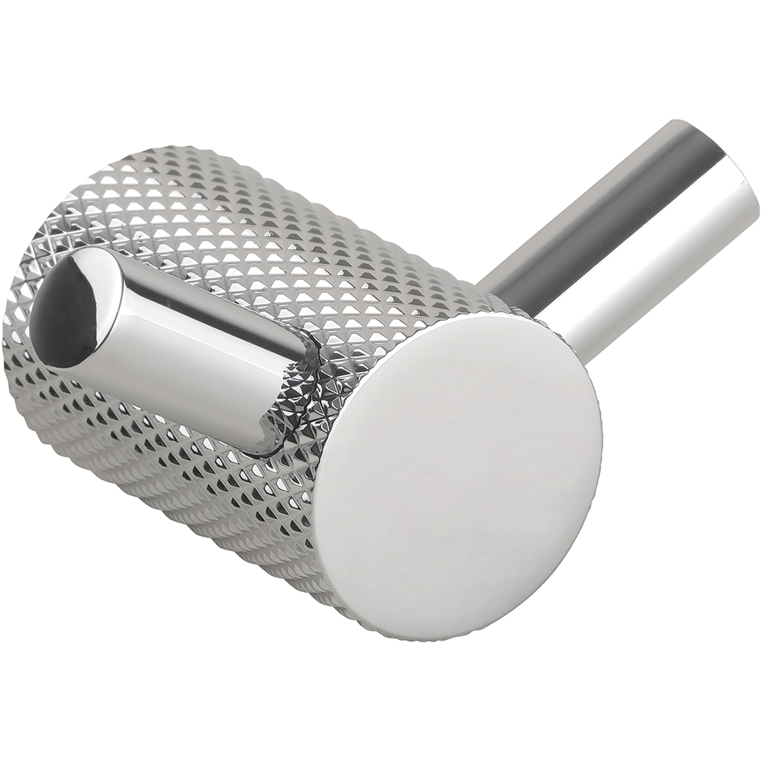 Bemeta Brilia Крючок для полотенец двойной, подвесной, цвет: полированное серебро 177106030