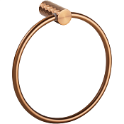 Bemeta Copra Полотенцедержатель-кольцо d17,8 см, подвесной, цвет: матовая медь 176204060