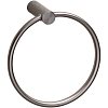 Bemeta Grino Полотенцедержатель-кольцо d17,8 см, подвесной, цвет: графит 173204060